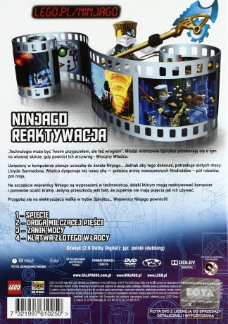 LEGO Ninjago Reaktywacja część 1 (odcinki 1-4) [DVD]