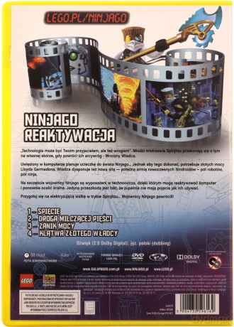 LEGO Ninjago Reaktywacja część 1 (odcinki 1-4) [DVD]