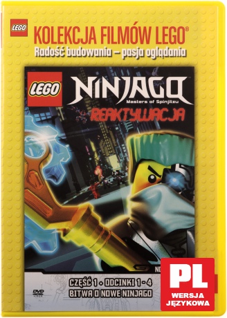 LEGO Ninjago Reaktywacja część 1 (odcinki 1-4) [DVD]