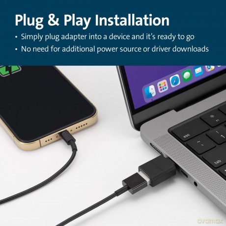 Kensington Usb-C Auf Usb-A Ca1010 Cable