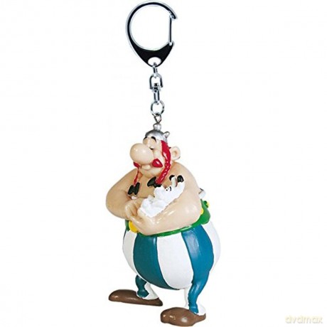 Key Ring Obelix Holding Idefix