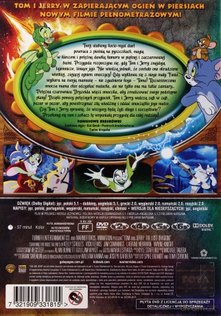 Tom i Jerry: Jak uratować smoka [DVD]