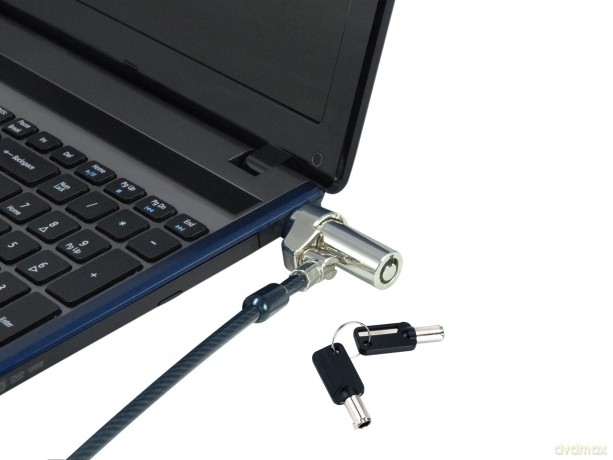 Keyed Laptop Lock, Standard Securit