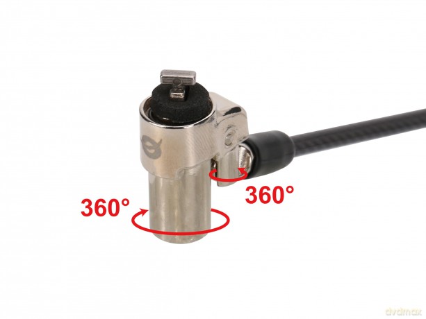 Keyed Laptop Lock, Standard Securit