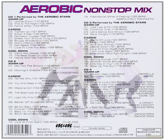 Aerobic Nonstop Mix [4CD]