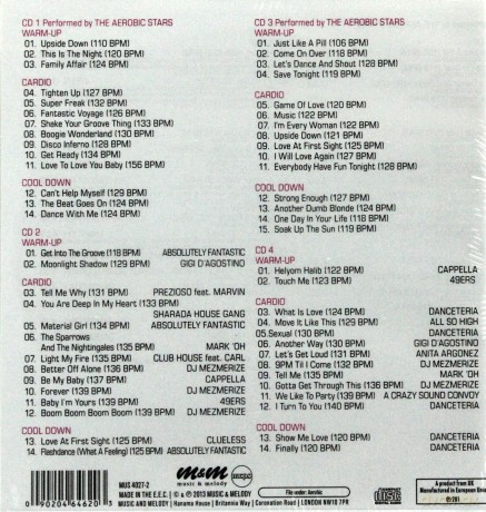 Aerobic Nonstop Mix [4CD]