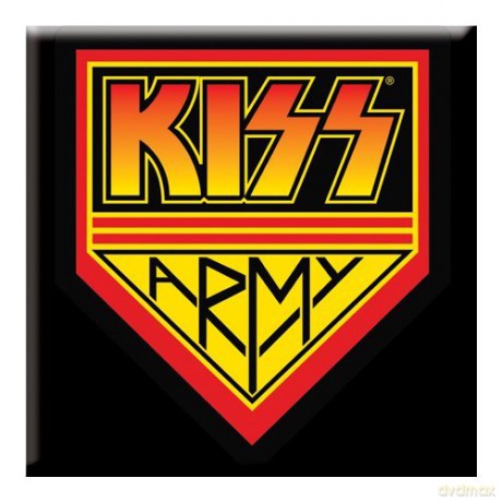 KISS Fridge Magnet: Army
