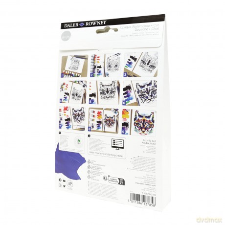 Kit Activity Guazzo Simply Gatto