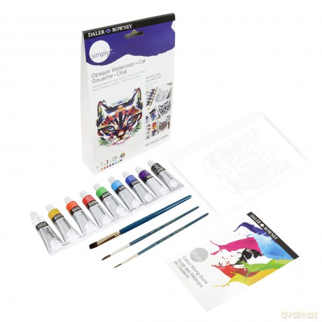 Kit Activity Guazzo Simply Gatto