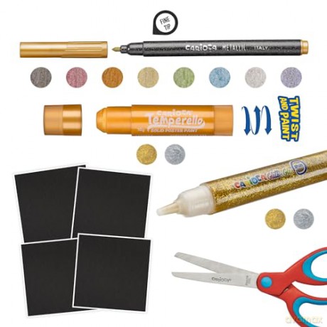 Kit Carioca Metallic Pop Up Creator