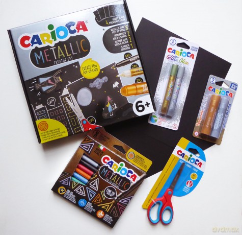 Kit Carioca Metallic Pop Up Creator