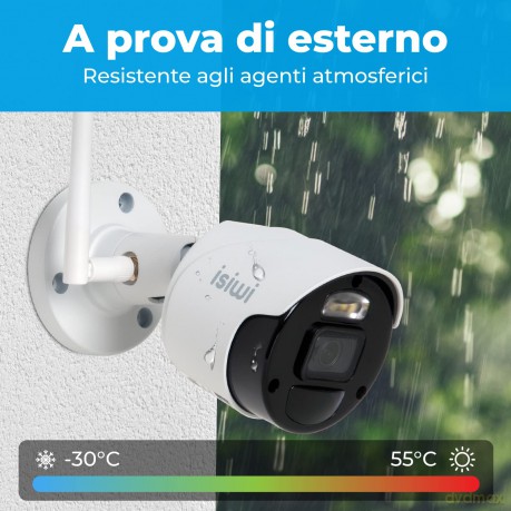 Kit Connect S4 4 Camere Wi 2mp