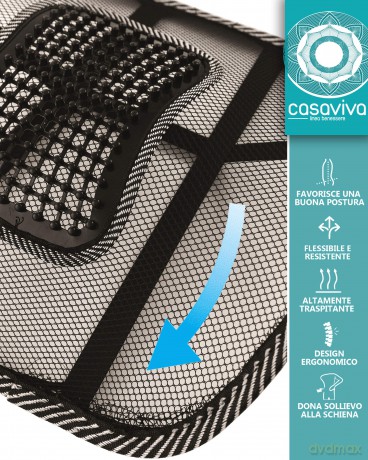 Kit Da 2 Pezzi Cuscino Lombare