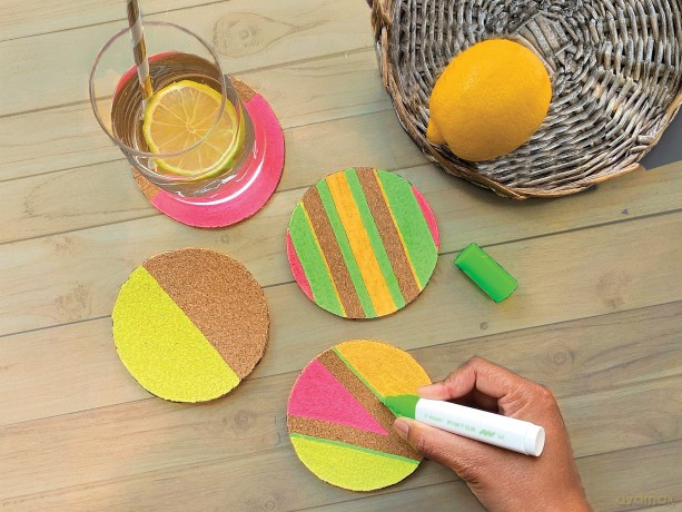 Kit Fai Da Te Pintor - Cork Coster