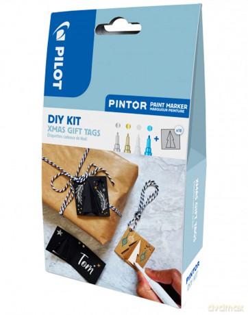 Kit Fai Da Te Pintor Xmas Gift Tag