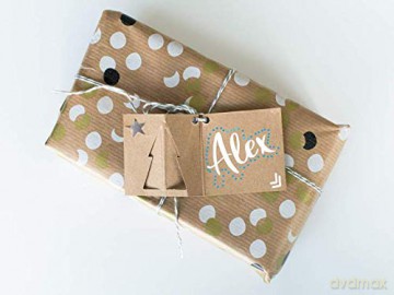 Kit Fai Da Te Pintor Xmas Gift Tag