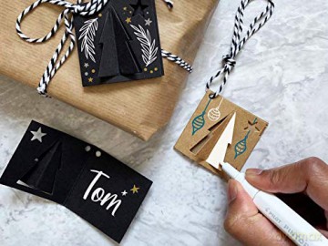 Kit Fai Da Te Pintor Xmas Gift Tag