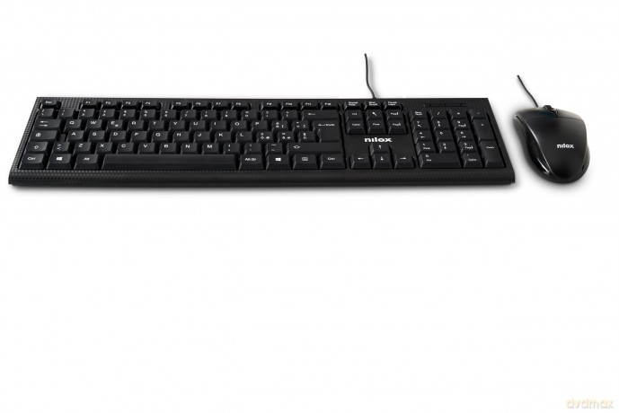 Kit Keyboard + Mouse Usb Black