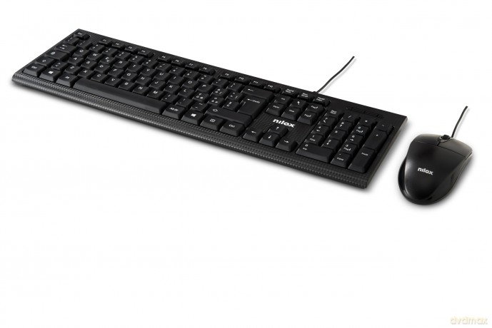 Kit Keyboard + Mouse Usb Black