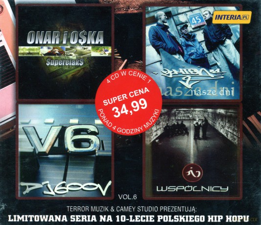 Seria Na 10-Lecie Pl Hip-Hopu Vol.6 [4CD]