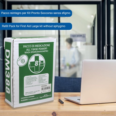 Kit Reintegro Psoccorso 2 Persone