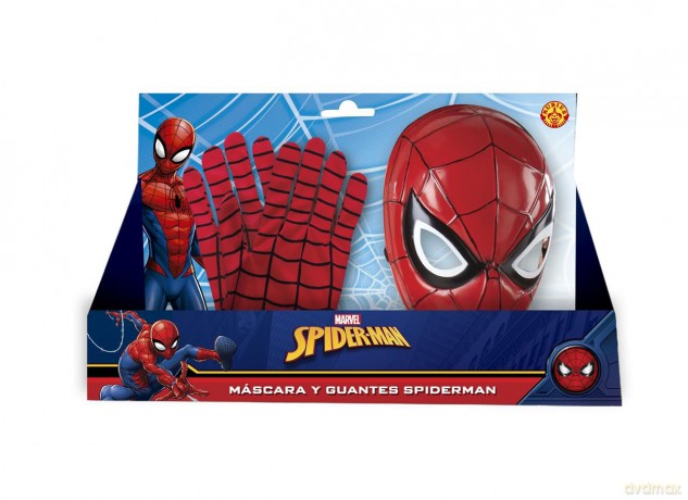Kit Spiderman Maschera E Guanti