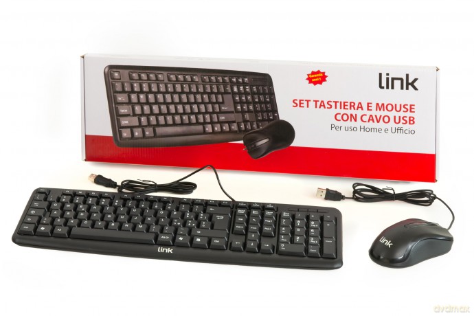Kit Tastiera Mouse Usb