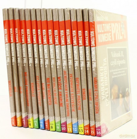 Kultowe Komedie PRL-u: Seksmisja / Miś / Rejs / Sami Swoi / Jak rozpętałem II Wojnę Światową / Wyjście awaryjne i inne Komplet [16DVD]