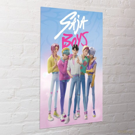K-Pop Demon Hunters: Saja Boys Maxi Poster