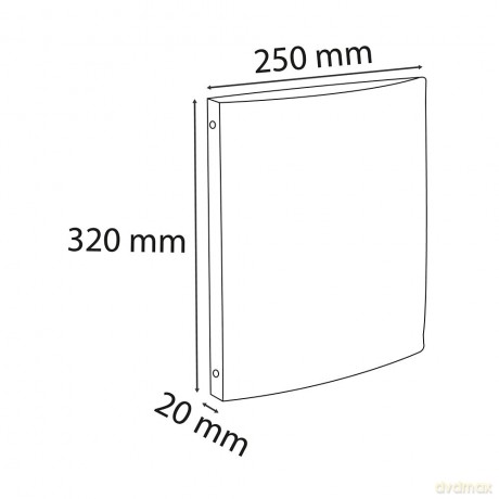Kreacover Raccoglitori 4 Anelli