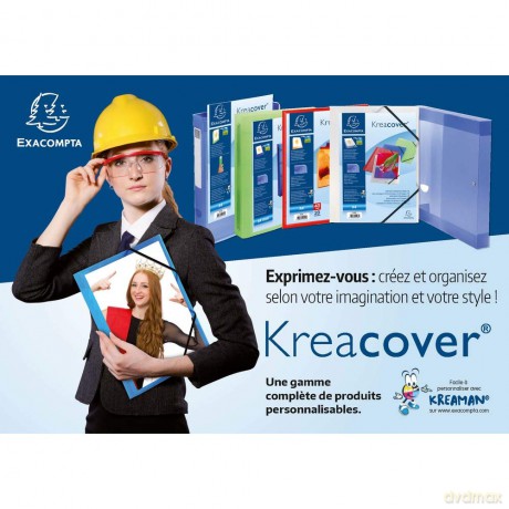 Kreacover Raccoglitori 4 Anelli