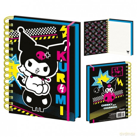 Kuromi: Pyramid - Kuromi (A5 Wiro Notebook / Quaderno)