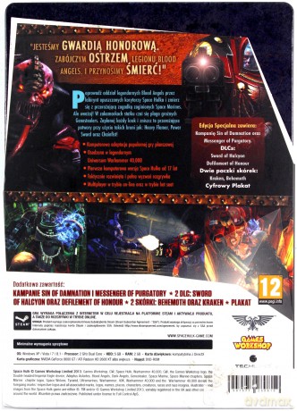 Space Hulk (Stalowa seria) (steelbook) [GRA PC]