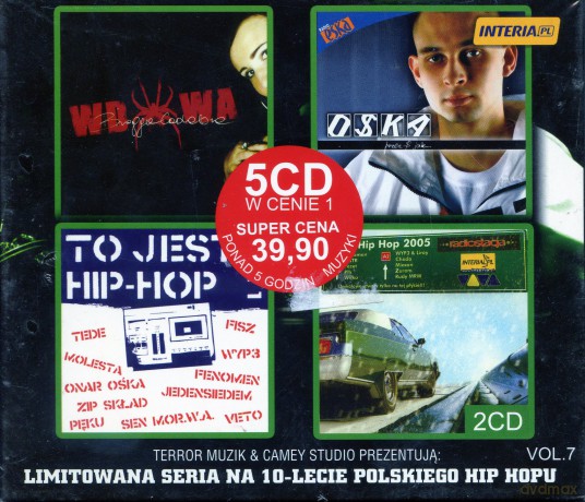 Seria Na 10-Lecie Pl Hip-Hopu vol.7 [BOX] [5CD]