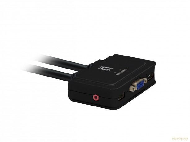 Kvm Switch Vga-Usb-Twoway Audio