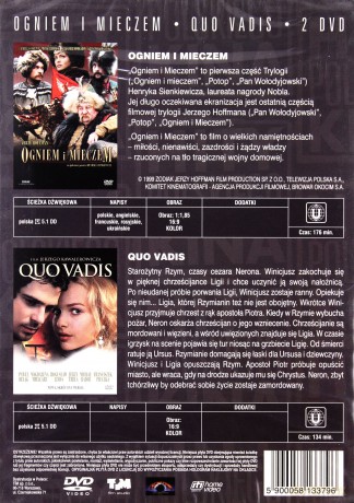 Ogniem i mieczem / Quo vadis [2DVD]