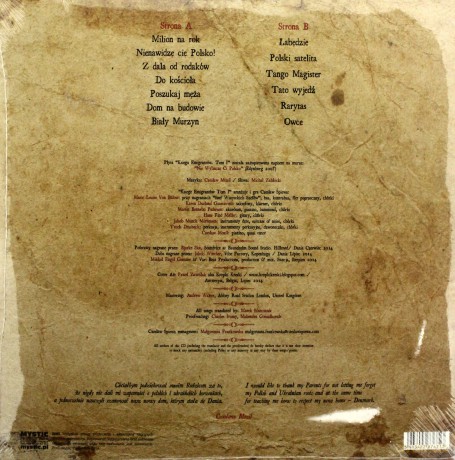 Czesław Śpiewa:  Księga Emigrantów Tom I [CD]+[Winyl]