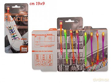 Lacci Rainbow 8 Pz Assortiti
