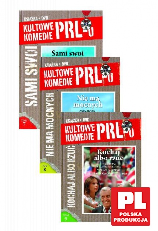 Kultowe komedie PRL-U: Sami swoi/ Nie ma mocnych/ Kochaj albo rzuć (booklet) [3DVD]