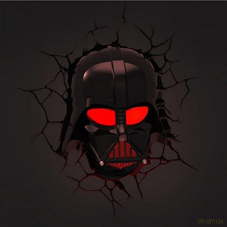 Lampada da Muro 3D Star Wars Darth Vader