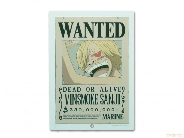 Lampada da Muro One Piece Wanted Sanji
