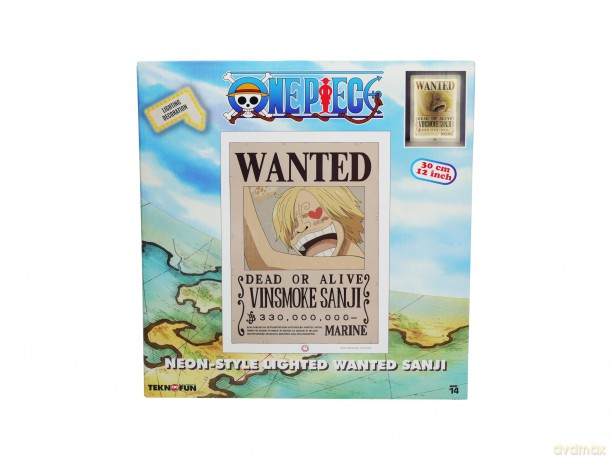 Lampada da Muro One Piece Wanted Sanji