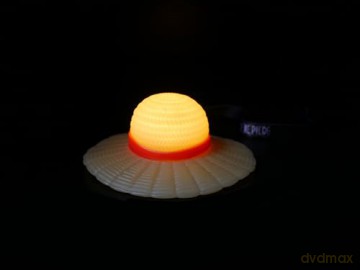 Lampada Light Up One Piece Cappello di Paglia Monkey D.Luffy