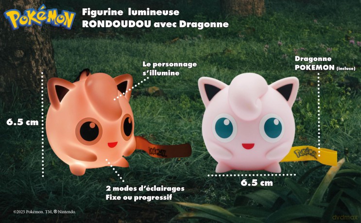 Lampada Light Up Pokemon Jigglypuff