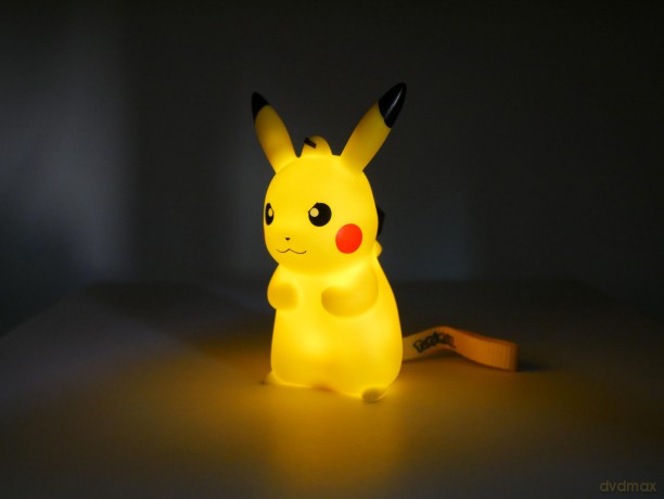 Lampada Light Up Pokemon Pikachu Grumpy