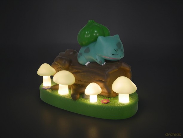 Lampada Pokemon Bulbasaur Sleeping