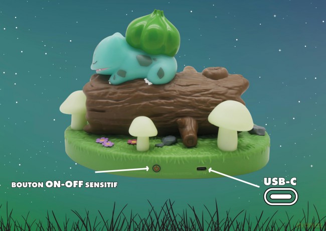Lampada Pokemon Bulbasaur Sleeping