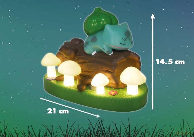 Lampada Pokemon Bulbasaur Sleeping