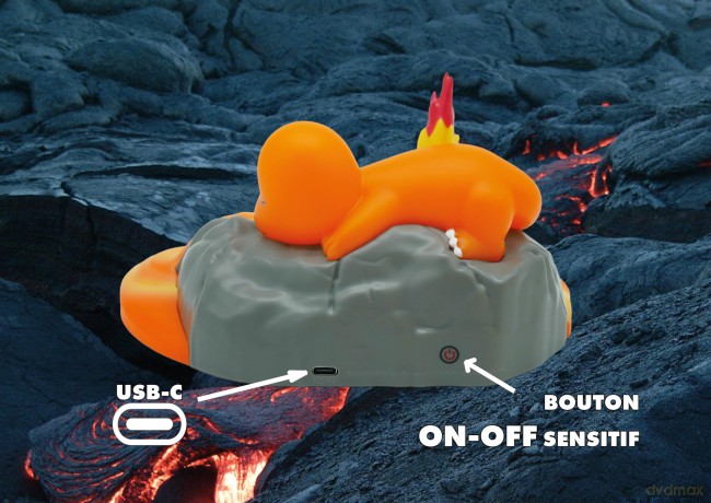 Lampada Pokemon Charmander