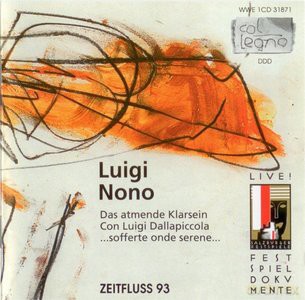 Luigi Nono: Live in Salzburg 1993 [CD]